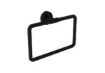 Bocchi Piave Yuvarlak Havluluk 212 mm Mat Siyah - 3015-0004-AB - Havluluk - 1
