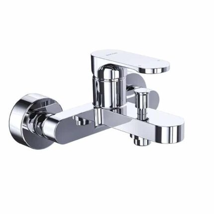 Bocchi Riva Tek Kumandalı Banyo Bataryası Krom - 1029-1021 - Banyo Bataryası - 1