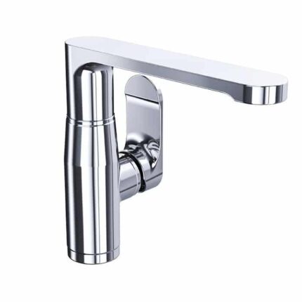 Bocchi Riva Tek Kumandalı Eviye Bataryası Krom - 1029-0090 - Mutfak Eviye Bataryası - 1