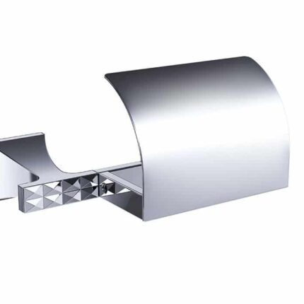 Bocchi Roma Tuvalet Kağıtlığı - Kapaklı Krom - 3020-0007 - Tuvalet Kağıtlık - 1