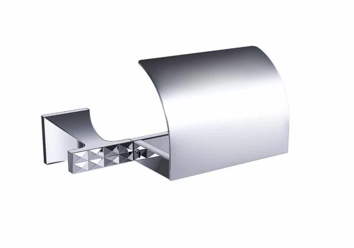 Bocchi Roma Tuvalet Kağıtlığı - Kapaklı Krom - 3020-0007 - Tuvalet Kağıtlık - 1