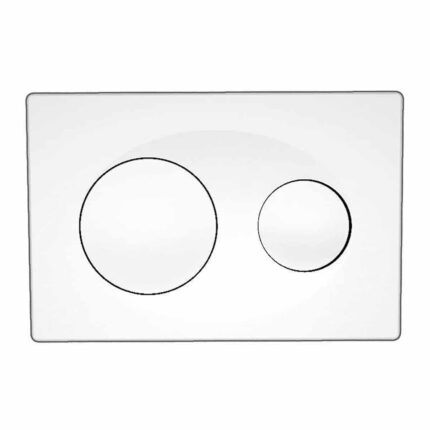 Bocchi Savio Metal Kaplama Kumanda Panelleri Beyaz - 8200-0012 - Kumanda Panelleri (Gömme Rezervuar Butonları) - 1