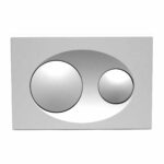 Bocchi Savio Metal Kaplama Kumanda Panelleri Mat Krom - 8200-0010 - Kumanda Panelleri (Gömme Rezervuar Butonları) - 1