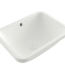 Bocchi Scala Arch Tezgah Altı Lavabo 55 cm Mat Beyaz - 1006-002-0125 - Tezgah Altı Hilton Lavabo - 1