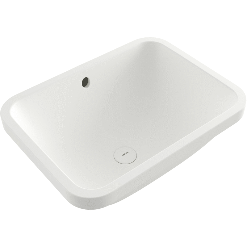 Bocchi Scala Arch Tezgah Altı Lavabo 55 cm Mat Beyaz - 1006-002-0125 - Tezgah Altı Hilton Lavabo - 1