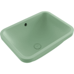 Bocchi Scala Arch Tezgah Altı Lavabo 55 cm Mat Mint Yeşil - 1006-033-0125 - Tezgah Altı Hilton Lavabo - 1
