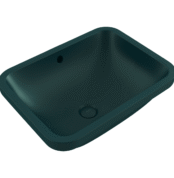 Bocchi Scala Arch Tezgah Altı Lavabo 55 cm Mat Petrol Mavisi