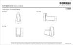 Bocchi Siena Bornoz Askılığı Krom - 3019-0001 - Askılık, Bornoz Askılığı - 2