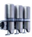 Bocchi Sıvı Sabunluk Üçlü Sıvı Sabunluk Üçlü 450x3 ml Mat Paslanmaz Çelik - 3052-0003 - Sıvı Sabunluk - 1