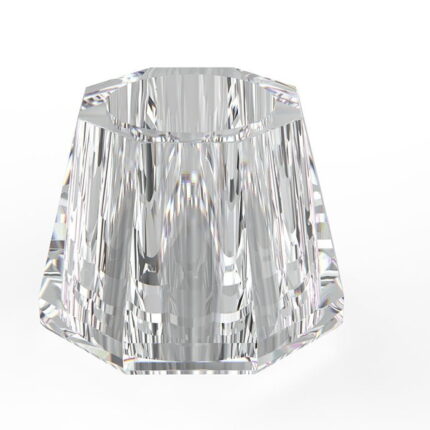 Bocchi Sorrento Diş Fırçalığı Tezgah Üstü Şeffaf