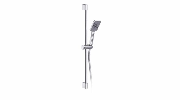 Bocchi Sürgü Takımları Etna Air² Touch² 3F, Sürgü Takımı Kare El Duşlu Krom - 5650-0009 - Sürgülü Duş Setleri - 1