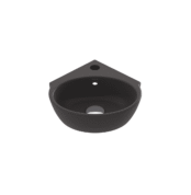 Bocchi Taormina Arch Köşe Lavabo 30 cm Mat Antrasit - 1392-020-0126 - Köşe Lavabo