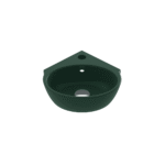 Bocchi Taormina Arch Köşe Lavabo 30 cm Mat Yeşil - 1392-027-0126 - Köşe Lavabo
