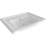 Bocchi Taormina Pro Etajerli Lavabo 66 cm Parlak Beyaz - 1007-001-0126 - Etajerli Lavabo - 1