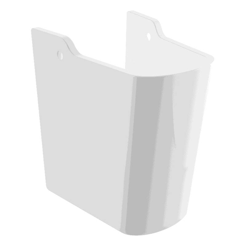 Bocchi Taormina Yarım Ayak Parlak Beyaz - 1003-001-0338 - Lavabo Ayakları - 1