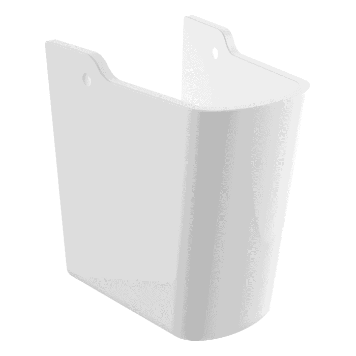 Bocchi Taormina Yarım Ayak Parlak Beyaz