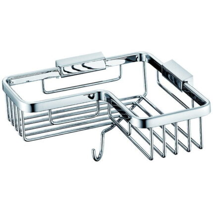 Bocchi Tel Sabunluk Malzemelik Düz Köşe Tel Sabunluk Malzemelik Düz Köşe Krom