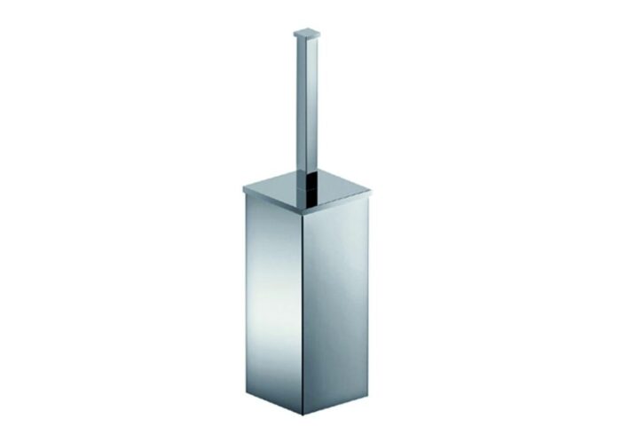 Bocchi Tuvalet Fırçalık Duvardan Kare Tuvalet Fırçalığı Duvardan Kare Krom - 3053-0004 - Klozet Temizleme Fırçası - 1
