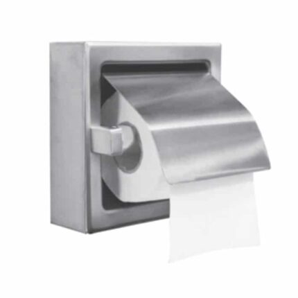 Bocchi Tuvalet Kağıtlık Ankastre Tuvalet Kağıtlık Ankastre Mat Paslanmaz Çelik - 3900-0033 - Tuvalet Kağıtlık - 1