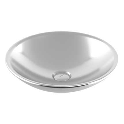 Bocchi Venezia Çanak Lavabo 40 cm Parlak Gümüş