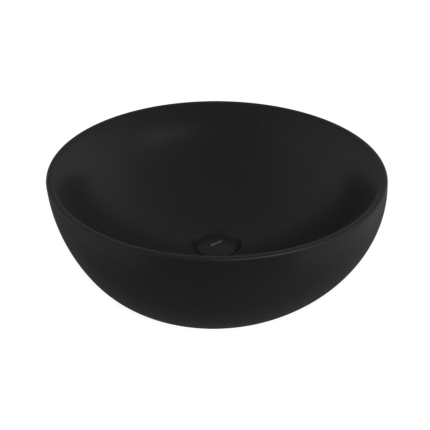 Bocchi Venezia Çanak Lavabo 45 cm Mat Siyah