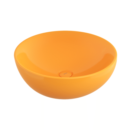 Bocchi Venezia Çanak Lavabo 45 cm Parlak Mandalina Sarısı
