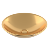 Bocchi Venezia Çanak Lavabo 40 cm Parlak Altın - 1120-402-0125 - Çanak Lavabo