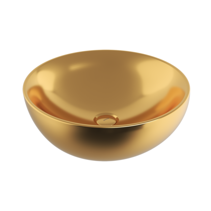 Bocchi Venezia Çanak Lavabo 45 cm Parlak Altın - 1119-402-0125 - Çanak Lavabo