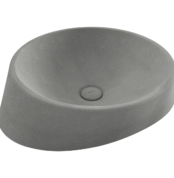 Banyocu | Banyocu.com.tr Bocchi Venezia Çanak Lavabo 56 cm Mat Beton - 1010-069-0125 - Çanak Lavabo - 1