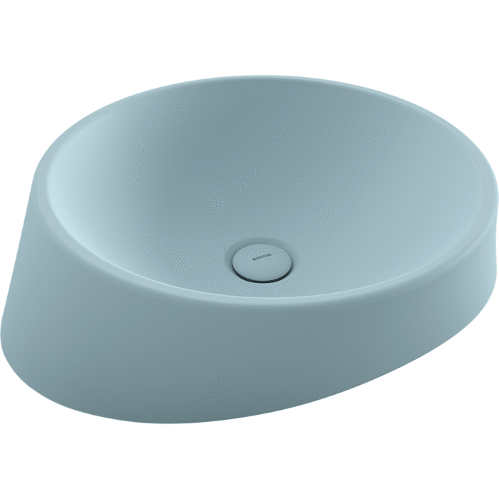 Bocchi Venezia Çanak Lavabo 56 cm Mat Buz Mavisi - 1010-029-0125 - Çanak Lavabo - 1