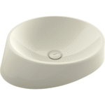 Bocchi Venezia Çanak Lavabo 56 cm Parlak Bisküvi - 1010-014-0125 - Çanak Lavabo - 1