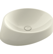 Bocchi Venezia Çanak Lavabo 56 cm Parlak Bisküvi - 1010-014-0125 - Çanak Lavabo - 1