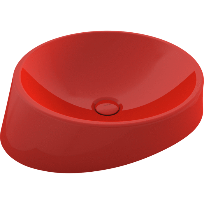 Bocchi Venezia Çanak Lavabo 56 cm Parlak Kırmızı - 1010-019-0125 - Çanak Lavabo - 1