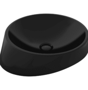 Bocchi Venezia Çanak Lavabo 56 cm Parlak Siyah - 1010-005-0125 - Çanak Lavabo - 1