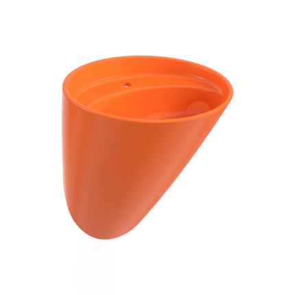 Bocchi Venezia Monoblok Lavabo Parlak Turuncu - 1083-012-0126 - Monoblok Bütün Lavabo