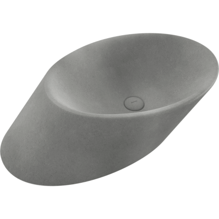 Bocchi Vessel Çanak Lavabo 72 cm Mat Beton