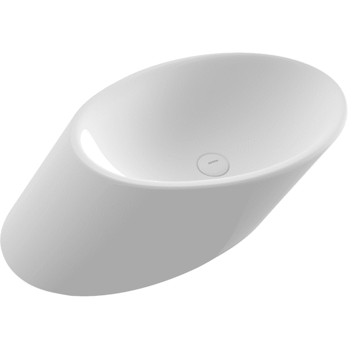 Bocchi Vessel Çanak Lavabo 72 cm Mat Beyaz