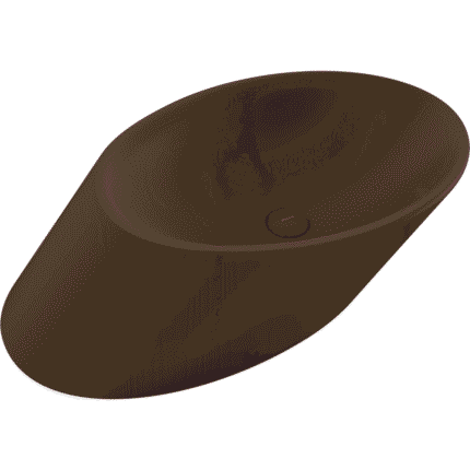 Bocchi Vessel Çanak Lavabo 72 cm Mat Kahve