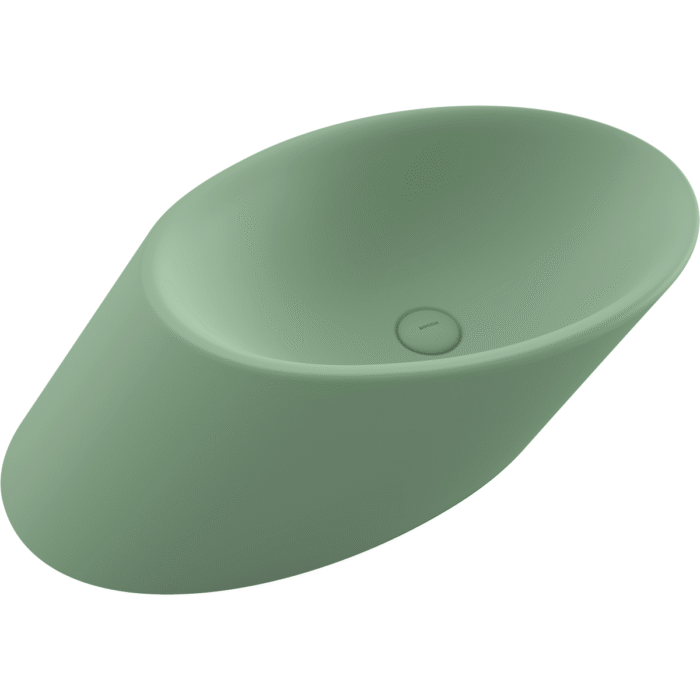 Bocchi Vessel Çanak Lavabo 72 cm Mat Mint Yeşil