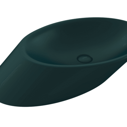 Bocchi Vessel Çanak Lavabo 72 cm Mat Petrol Mavisi
