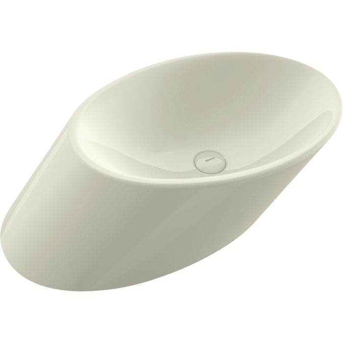 Bocchi Vessel Çanak Lavabo 72 cm Parlak Bisküvi