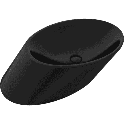 Bocchi Vessel Çanak Lavabo 72 cm Parlak Siyah
