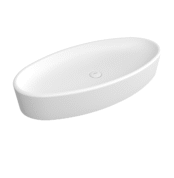 Bocchi Vessel Çanak Lavabo 85 cm Mat Beyaz