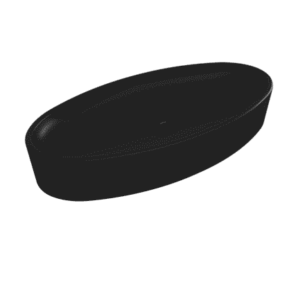 Bocchi Vessel Çanak Lavabo 85 cm Mat Siyah