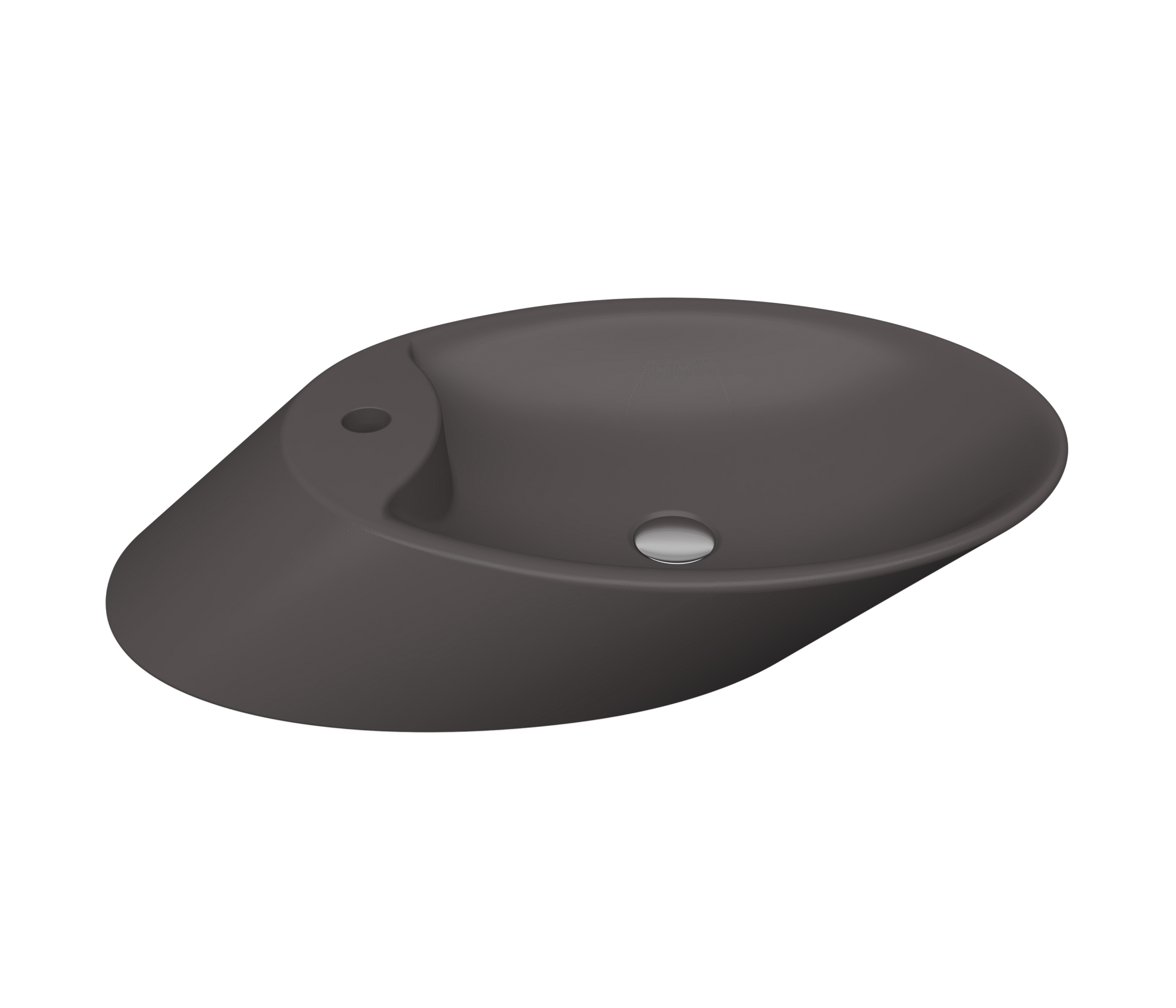Bocchi Vessel Çanak Lavabo 72 cm Mat Antrasit Bocchi Vessel Çanak Lavabo 72 cm Mat Antrasit