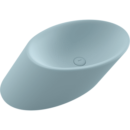 Bocchi Vessel Çanak Lavabo 72 cm Mat Buz Mavisi - 1013-029-0125 - Çanak Lavabo - 1