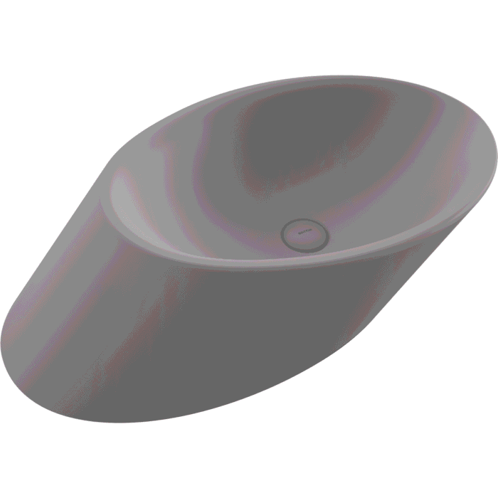 Bocchi Vessel Çanak Lavabo 72 cm Mat Gri - 1013-006-0125 - Çanak Lavabo - 1
