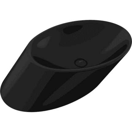 Bocchi Vessel Çanak Lavabo 72 cm Mat Siyah - 1013-004-0125 - Çanak Lavabo - 1