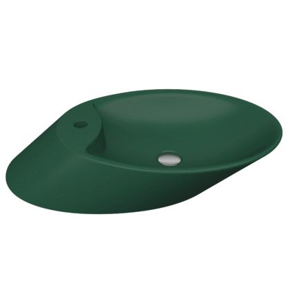 Bocchi Vessel Çanak Lavabo 72 cm Mat Yeşil