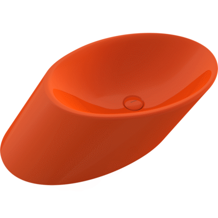 Bocchi Vessel Çanak Lavabo 72 cm Parlak Turuncu - 1013-012-0125 - Çanak Lavabo - 1